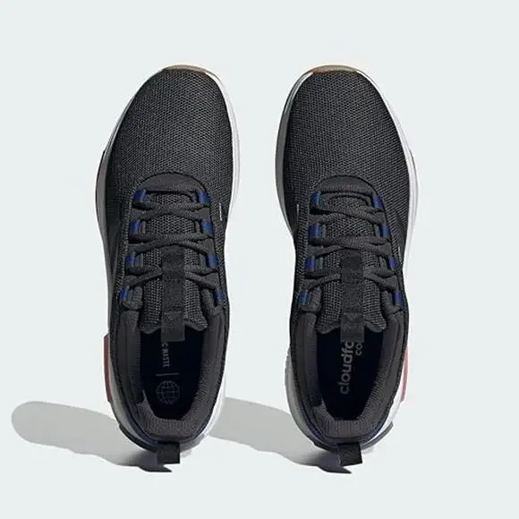 NWT adidas Men’s Racer TR23 Sneaker Carbon/Black/Royal Blue Size 9 Lightweight
